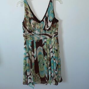 R & M Richards Multicolor Maxi Dress